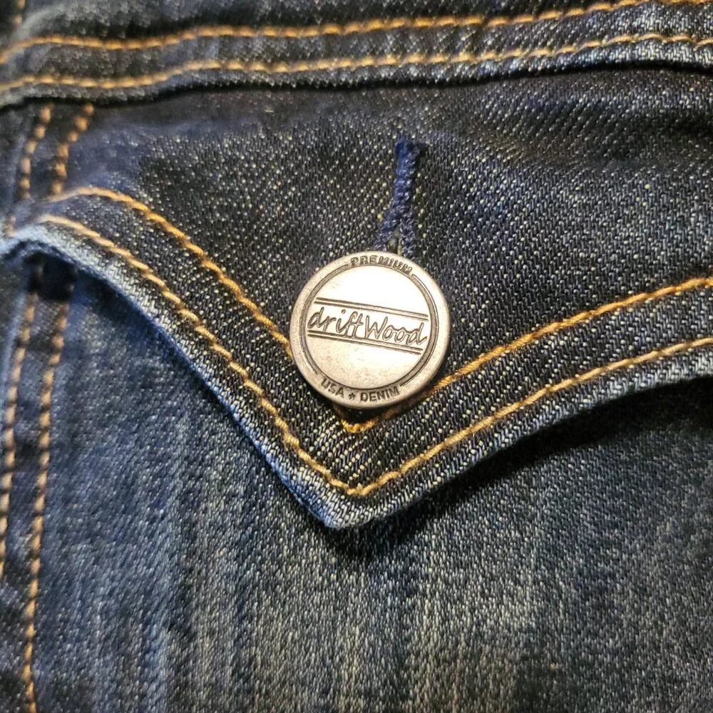 Driftwood Embroidered Jean Jacket - Picture 3 of 7